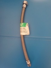 BrassCraft Faucet Connector 12" Length, 1/2" Fip To Faucet 3/8" Comp To Valve