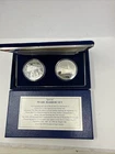 The Honolulu Mint 55th Anniv Pearl Harbor Set (2) 1oz Silver  Coins #10016