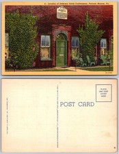 Jefferson Davis Fortress Monroe Va Postcard