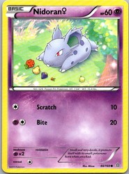 Nidoran (F) 66/160 XY - Primal Clash Common