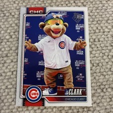 2026 Topps Series 1 Celebration Mascots Clark #M-18 Chicago Cubs