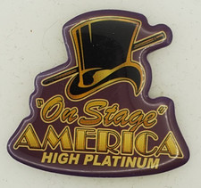 On Stage America Dance Talent Competition High Platinum Award Resin Lapel Pin