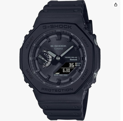 Casio G-SHOCK GA-B2100 Black Green Tough Solar Bluetooth CasiOak Japan