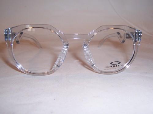 NEW OAKLEY EYEGLASSES HSTN RX OX 8139-05 POLISHED CLEAR 50mm RX AUTHENTIC 8139 - Picture 4 of 8