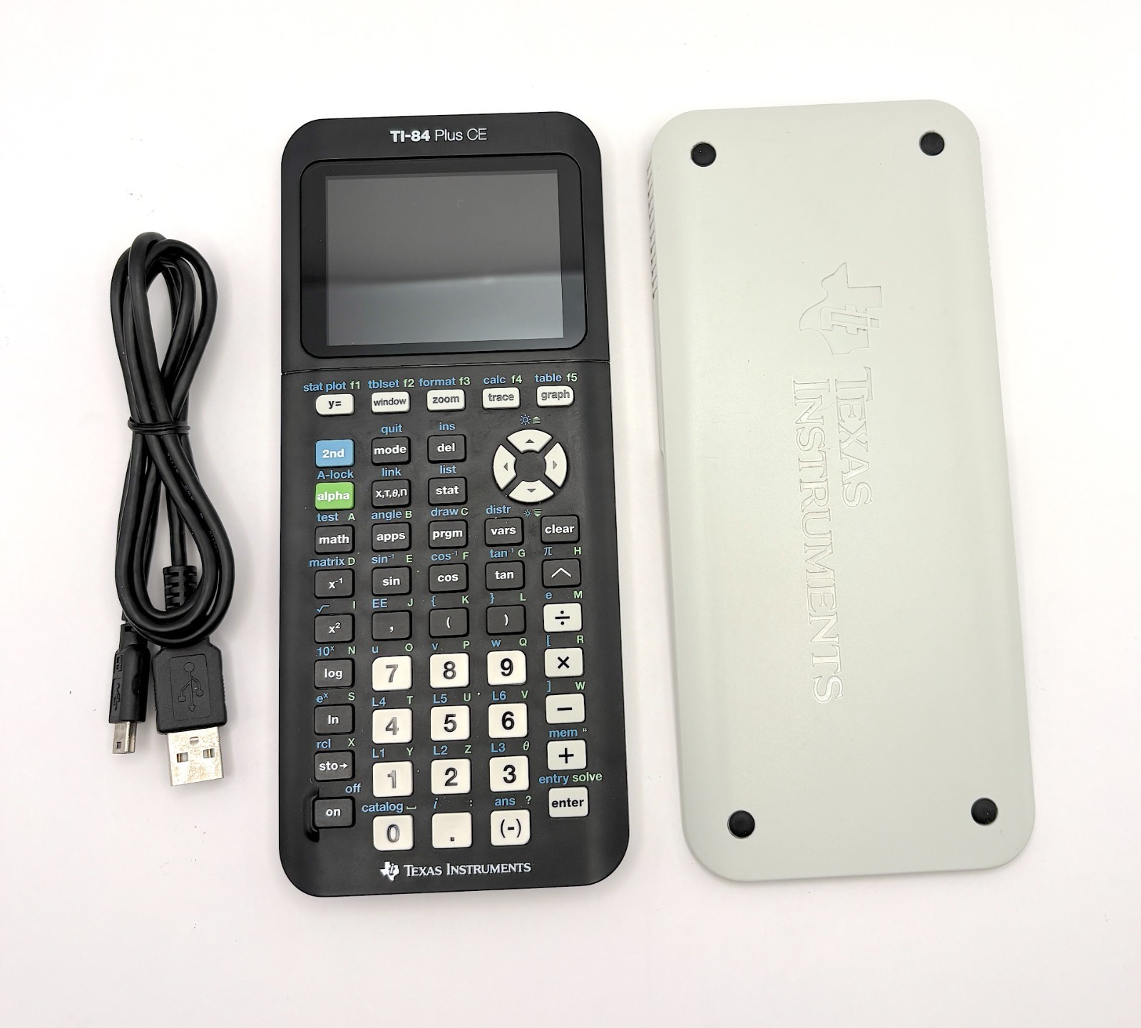 Texas Instruments TI-84 Plus CE Color Graphing Calculator (Black ...