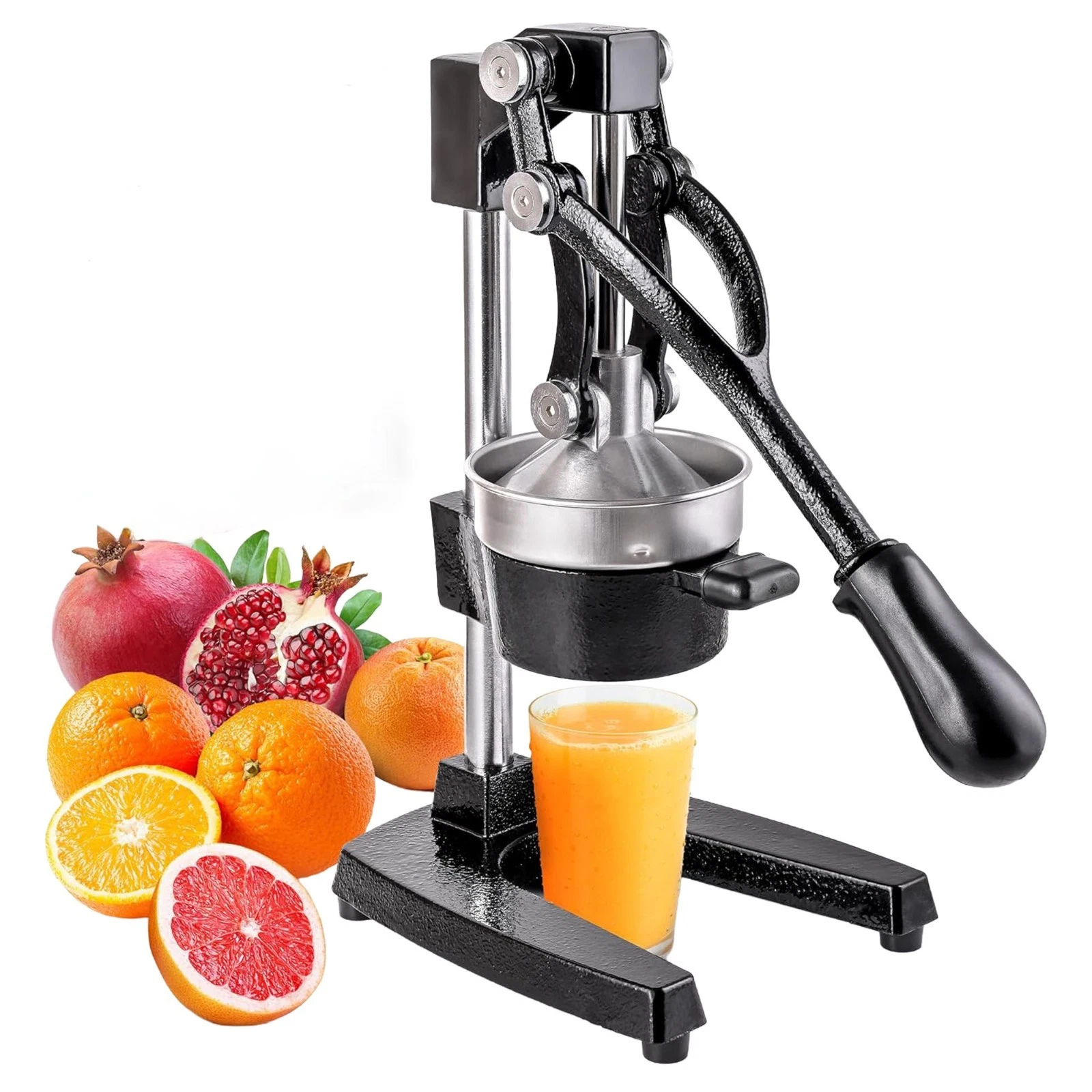 Cast Iron Commercial Citrus Juicer, Manual Orange Lemon Juice Squeezer, BLACK
Opens in a new window