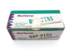 Marianna Bob Pins Brown 1 lb B 300 Vintage Rare Professional Salon Supply