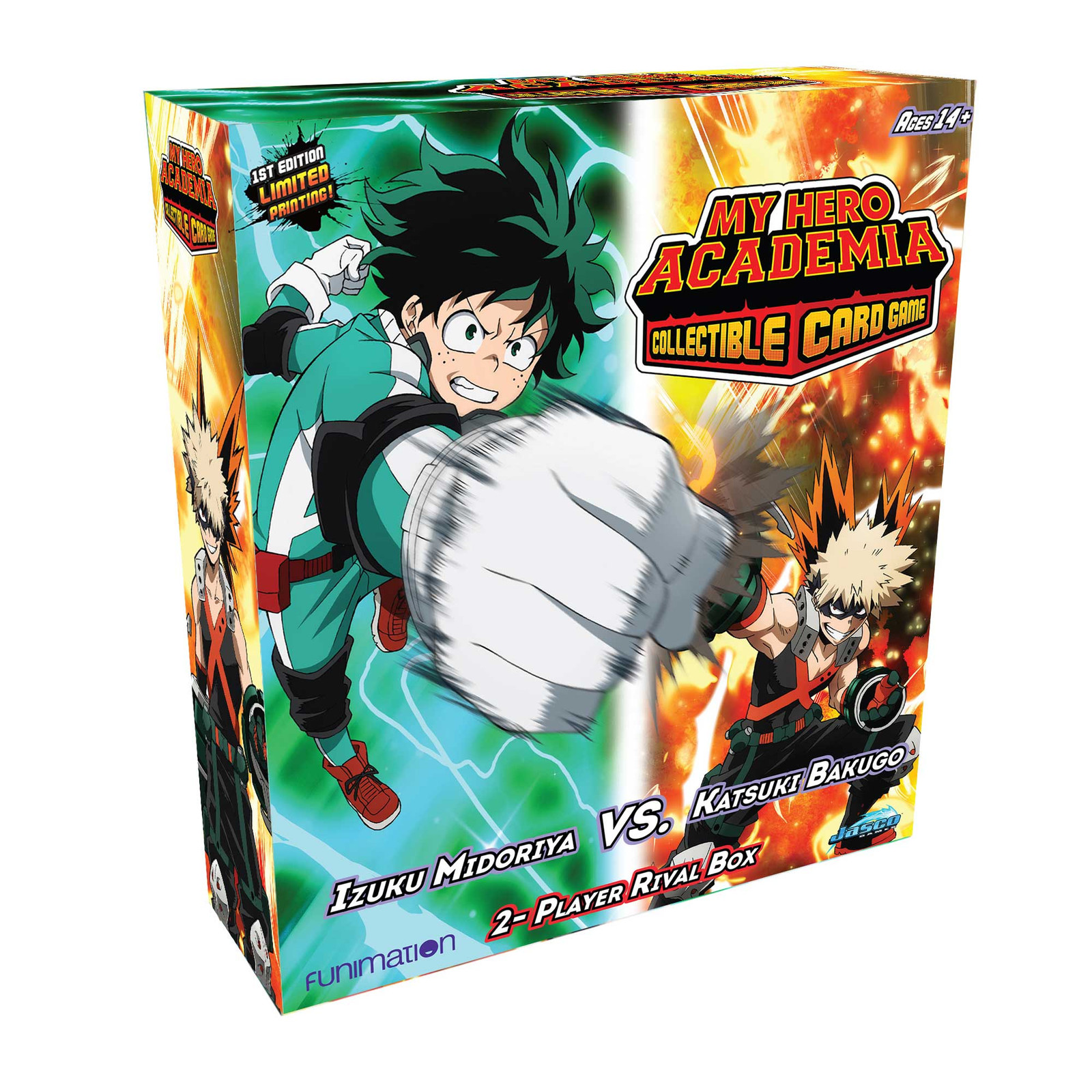 Коллекционная карточная игра My Hero Academia Колода соперников Изуку и Кацуки на 2 игрока 7290₽