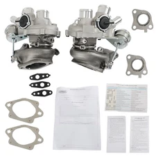 Labwork Left+Right Turbos For Ford F-150 EcoBoost 3.5L 2011-2012 BL3E-9G438-UA