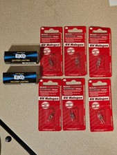  6 6V Magcharger Halogen Replacement bulbs- Maglite Plus 2 Bonus Bulbs