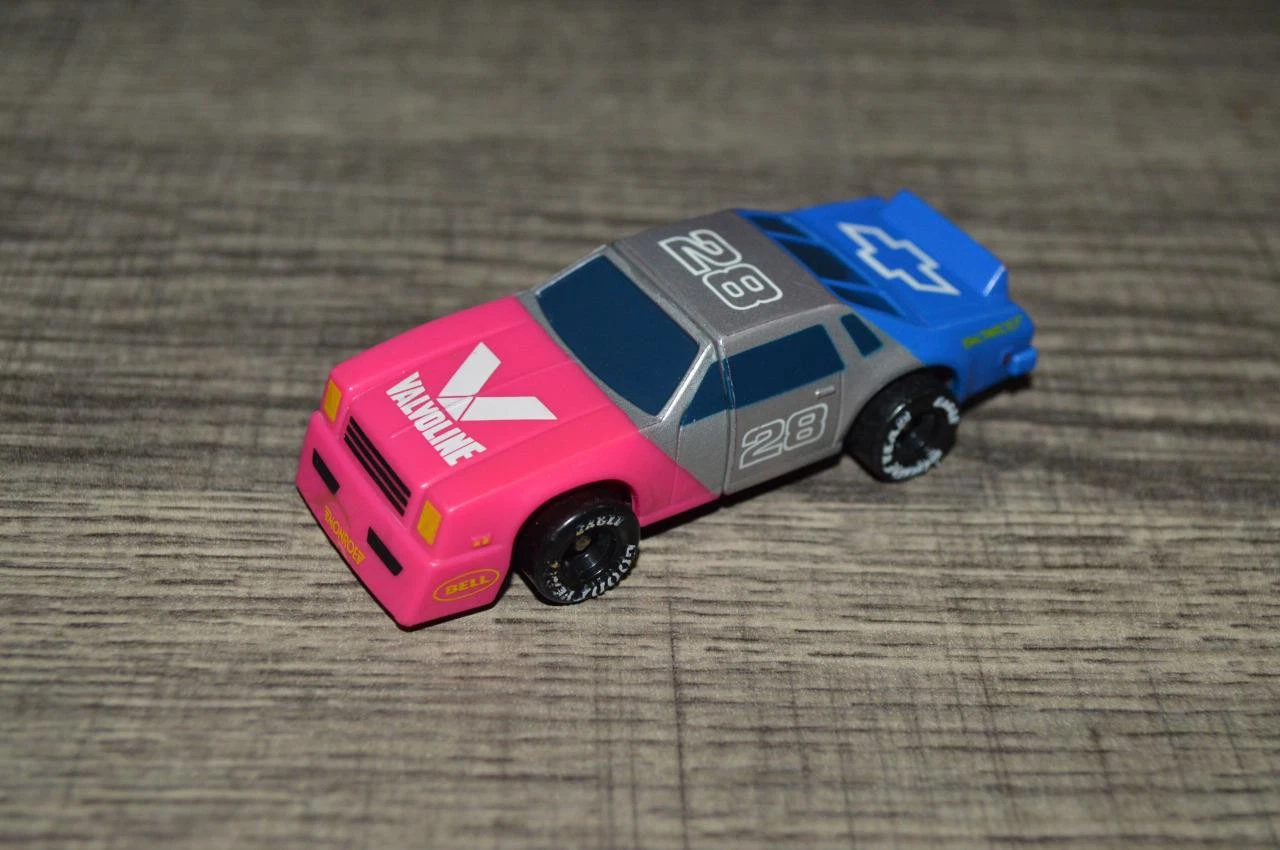 1988 matchbox connectables stock car valvoline nascar brinquedo og vintage 