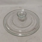 Vintage PYREX G5C Corning Ware Round Glass Ribbed Lid 7-3/4” Outer Diameter