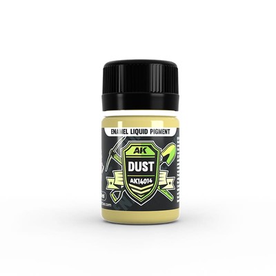AK INTERACTIVE 14014 Enamel Liquid Pigment - Dust 35ml
