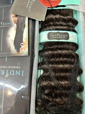 Bobbi Boss indi remi 100% Human Hair Soul Wave 14 Inches Color 1B Off Black