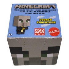 Mattel Minecraft Mob Head Minis Evoker 1 Inch Mini Action Figure