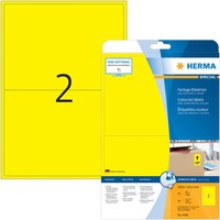 2-40X Herma Universal-Etiketten Special, 199,6 X 143,5 Mm, Gelb Spare Bis Zu 34%