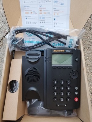 COMPLETE Polycom VVX 101 Single Line IP Phone (2314-40250-001) - New -