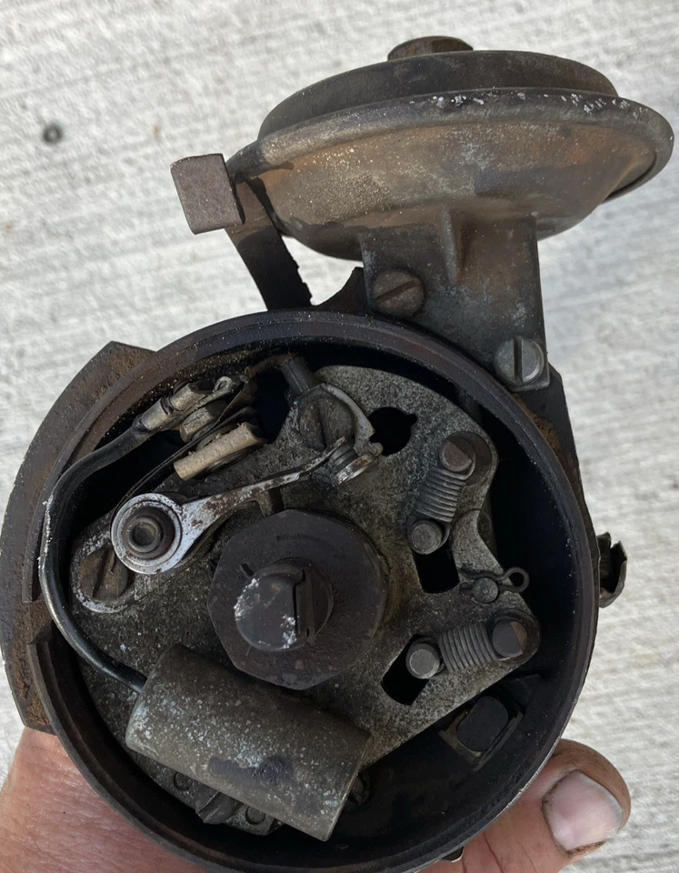 Ford Mercury Flathead V8 8BA Single Points Distributor-Free Shipping Foto 4 de 4