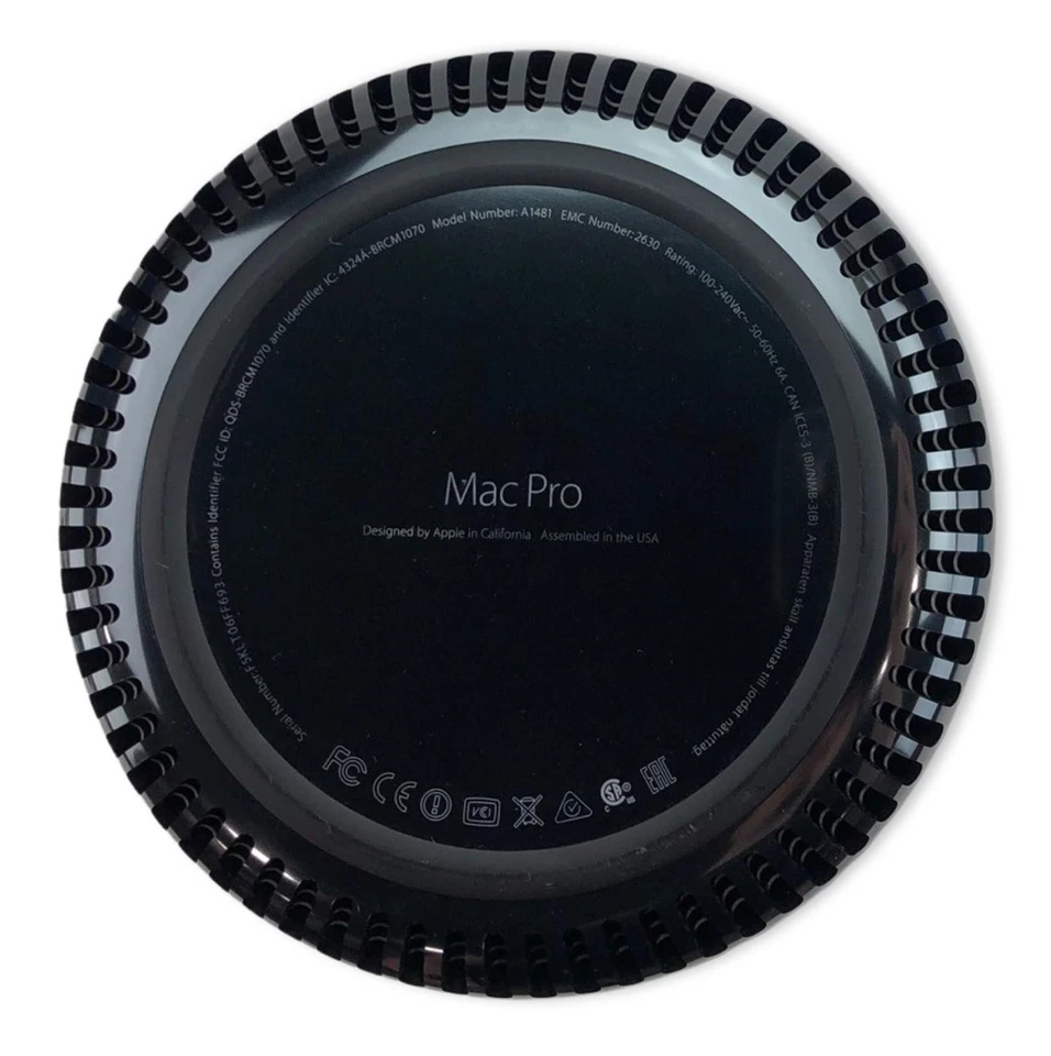 Apple Mac Pro A1481 '13 6-Core Xeon E5-1650v2 3.50GHz 1TB SSD 32GB RAM 2x D500 - Image 4 of 4