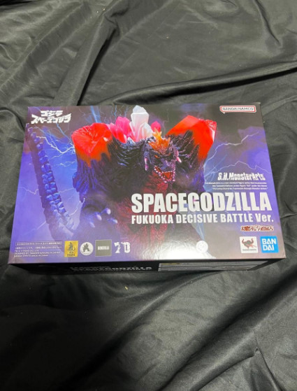 [USED] BANDAI S.H.MonsterArts Space Godzilla FUKUOKA Decisive Battle Ver. Japan