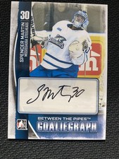 2013-14 In The Game Between the Pipes #A-SMA Spencer Martin Goaliegraphs