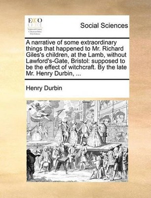 Henry Durbin A Narrative of Some Extraordinary Things That Happene (Taschenbuch)
