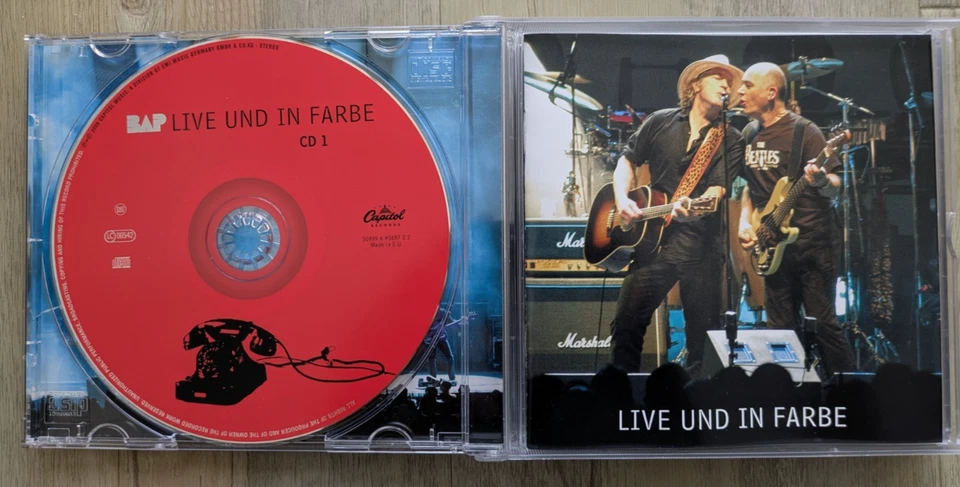 3 CD Box - BAP - Live Und In Farbe - Radio Pandora-Tour 2008/2009 - Bild 2 von 4