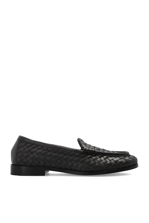 Bottega Veneta - Women - Silenzio leather loafers - Brown 324090₽