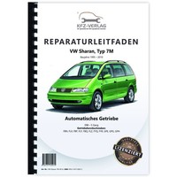 VW Sharan, Typ 7M (95-10) 5 Gang Automatikgetriebe 09B - Reparaturanleitung