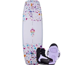 Hyperlite Murray Jr Girl's Wakeboard Package w/ Jinx 4-8.5 Boots - 2025