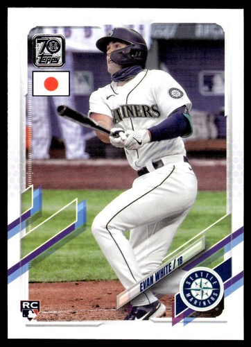 2021 Topps Japan Edition #219 Evan White - Picture 1 of 2