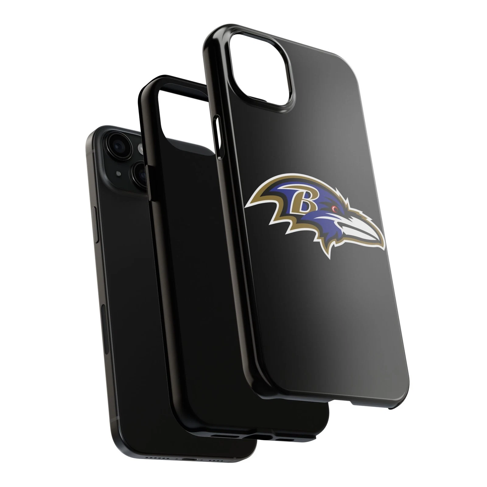 Baltimore Ravens Phone Case for iPhone Durable Football Fan Style