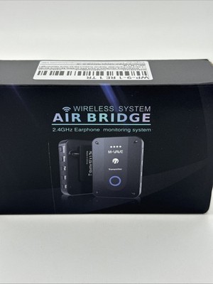 M Vave * Air Bridge WP9 Wireless System Portable * 2.4GHz * NEW