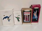 Hallmark Keepsake Ornament Lot Of 4. Superheroes! Superman Phone Booth — photo 1
