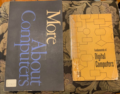 Vintage Fundamental of Digital Computers and IBM More About Computers books