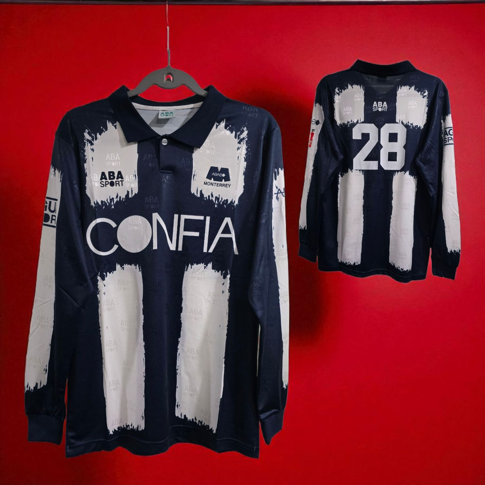 Rayados de Monterrey Away 94/95 - ARRELLANO # 28 - ABASPORT - XL (USA-LARGE)
