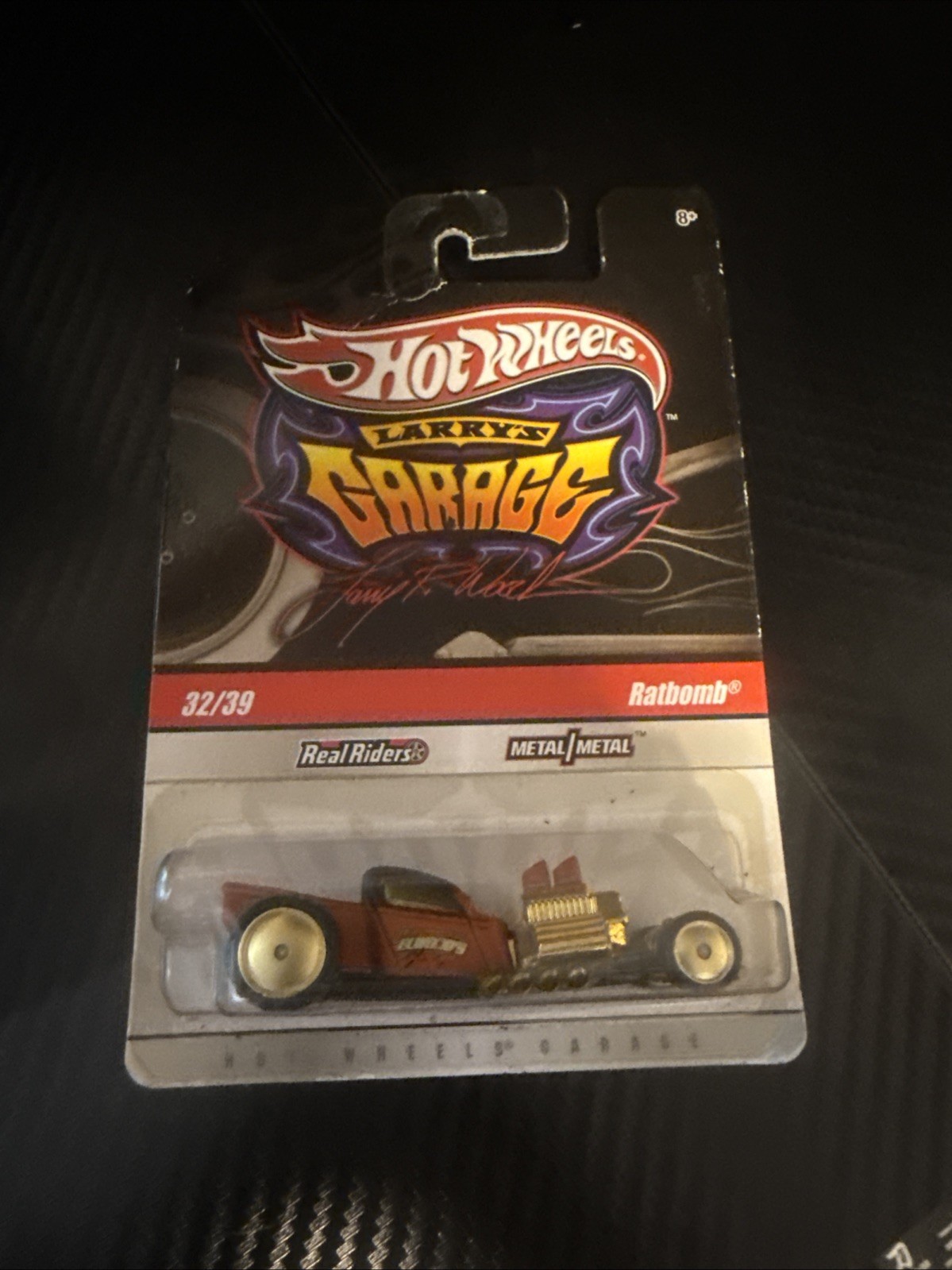 Hot Wheels Ratbomb Chase Larry's Garage Series  - T0405 NRFP 2009 Burnt Orange