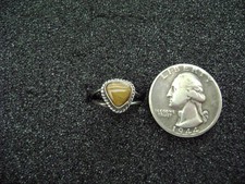 Vintage Southwestern Sterling Silver and Tigers Eye Ring Size 4.5