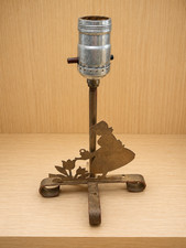 Little Bo Peep Nursery Lamp Base Vintage 1930s Child's Lighting Decor
