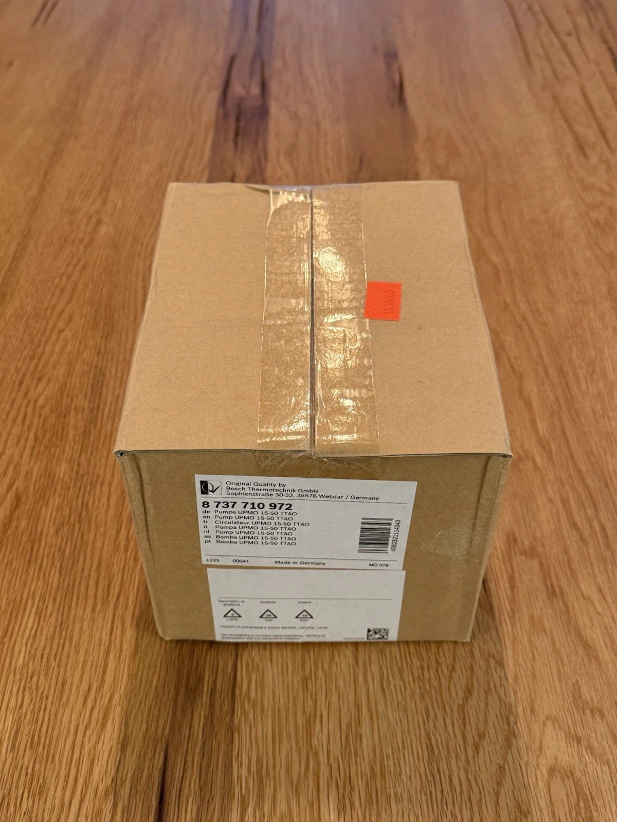 Grundfos Worcester Bosch UPMO 15-50 TTAO 8737710972 Boiler Pump - New Boxed