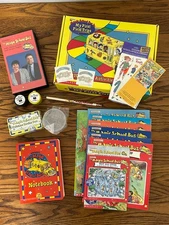 ‘98 Scholastic Magic School Bus Jr “My First Field Trips” Big Box/9 Books & More