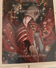 RARE Guillermo Del Toro’s Frankenstein Blu-Ray Netflix 2025 FYC Screener