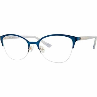 Saks Fifth Ave Damen Blau Gold 51 Mm Brille SFA314-0KY2-51
