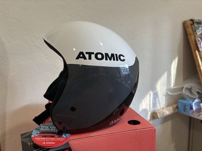 Atomic Redster WC AMID Helmet XS White Carbon Aramid Shell Winter Sports Unisex
