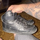 Nike Air Force 1 ’07 High Top 315121-032 Triple Black Men's Athletic Shoes — photo 3