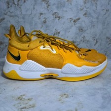 Nike PG 5 Mens Size 13 Basketball Shoes Yello...