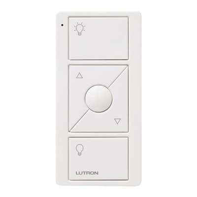 Lutron PJ2-3BRL 5 Button Wireless Dimmer Pico Remote - White