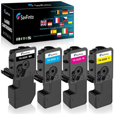 SavFinto TK-5220 kompatible Kyocera ECOSYS M5521cdw Tonerkartuschen 
