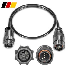 Do Lowrance 000-13313-001 7-pinowy niebieski na 9-pinowy przetwornik adapter kabel do HDS