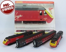 Hornby R2045 Virgin Trains 125 High Speed Train HST 4 Car Set OO Gauge